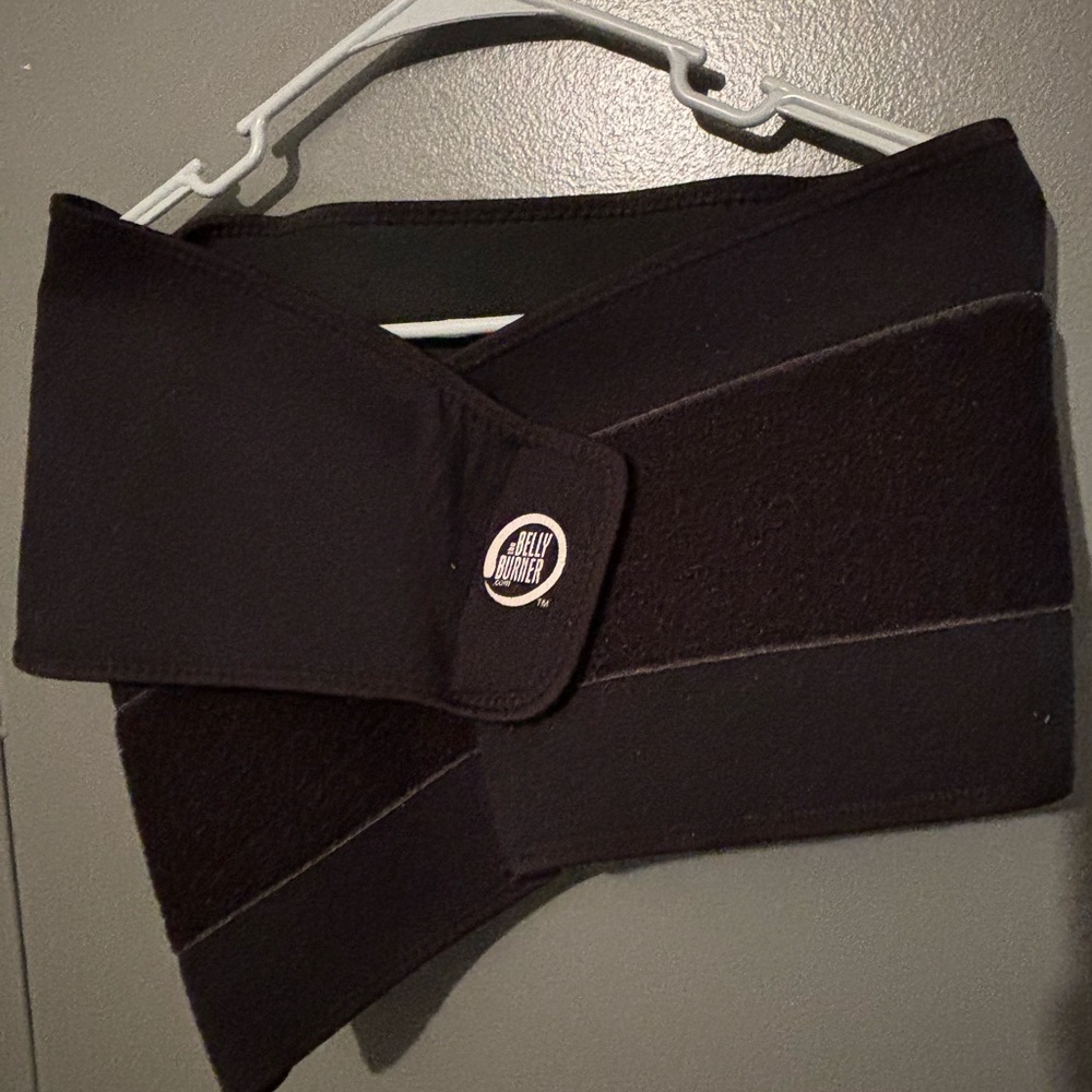 The belly burner waist band trainer